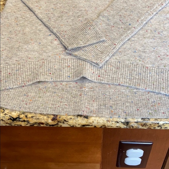 Grey robbed cowl neck sweater - Picture 5 of 5